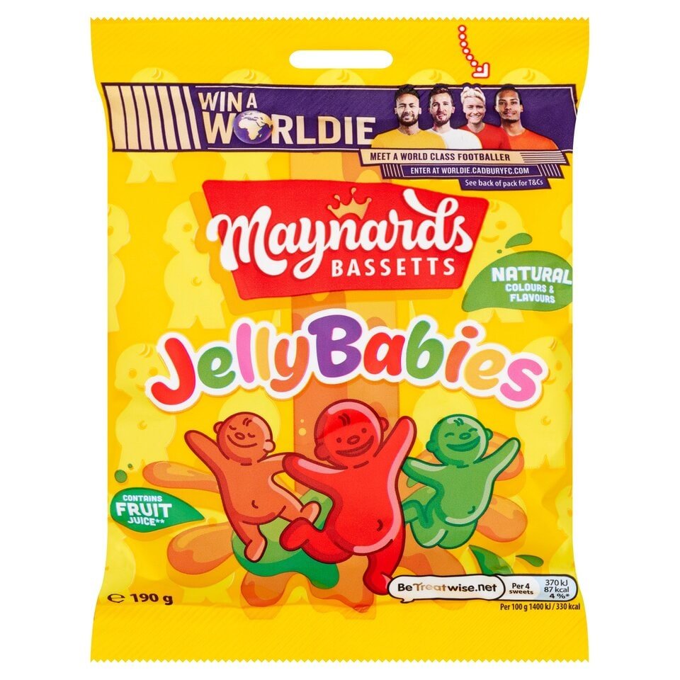 Maynards Bassetts Jelly Babies 190g – Grocelivery